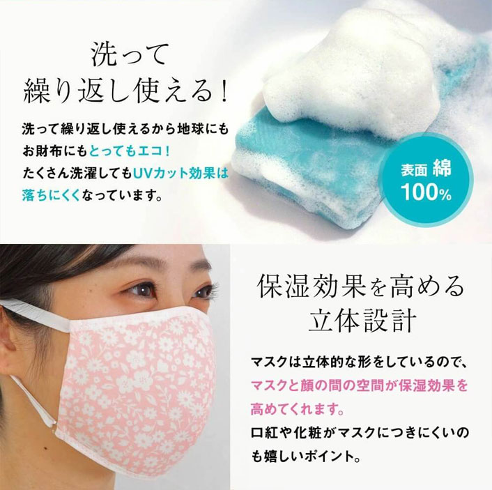 保湿効果を高める立体構造