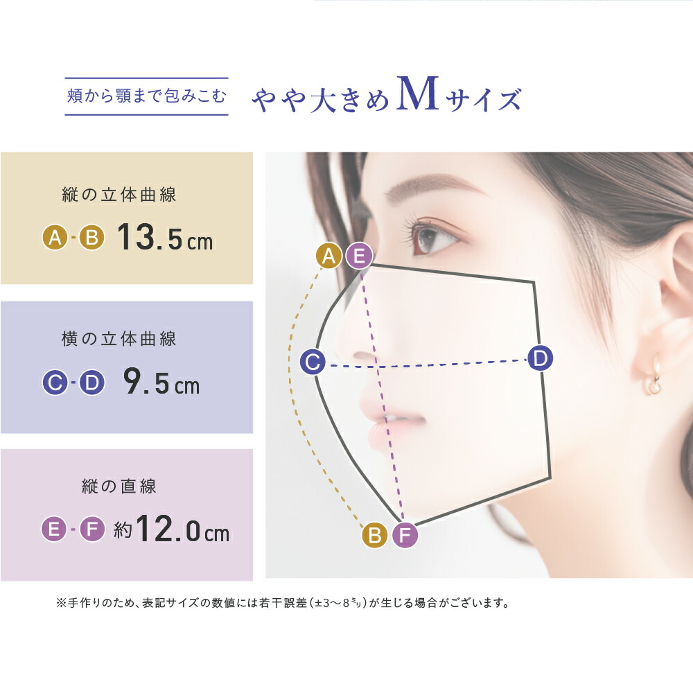 おやすみマスクやや大きめふつうサイズ